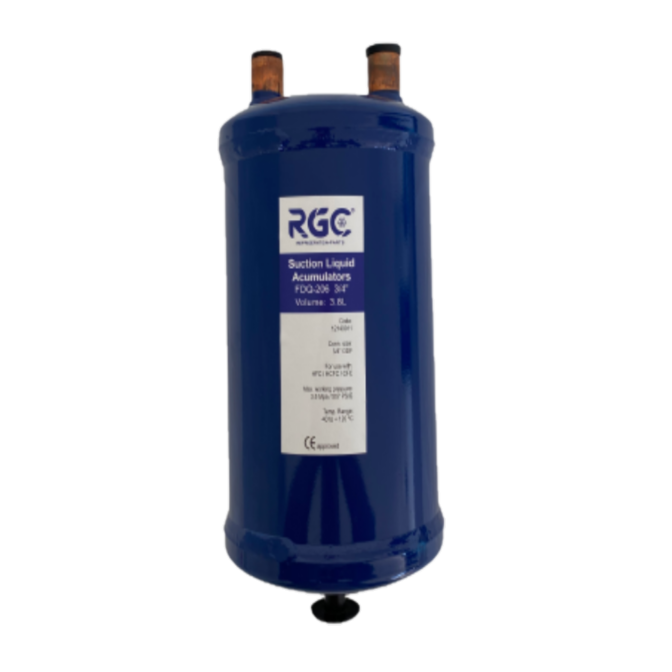 Acumulador de succion 2-1/8 pulg ODF vertical FDQ-211 RGC