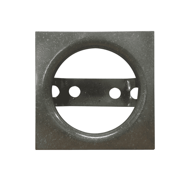 Deflector para extractor de 10 pulg metalico