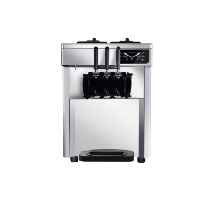 Maquina de helado soft 3 sabores para mesa 22L/h 110V RGC