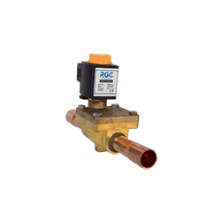 Solenoid valve 3/4 in ODF with coil 220V RGC