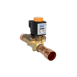 valvula solenoide 7/8 pulg ODF con bobina 220V RGC