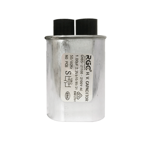 Microwave capacitor 1 uF 2100VAC RGC