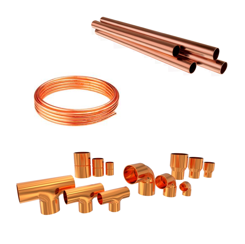 Copper Pipes and Fittings