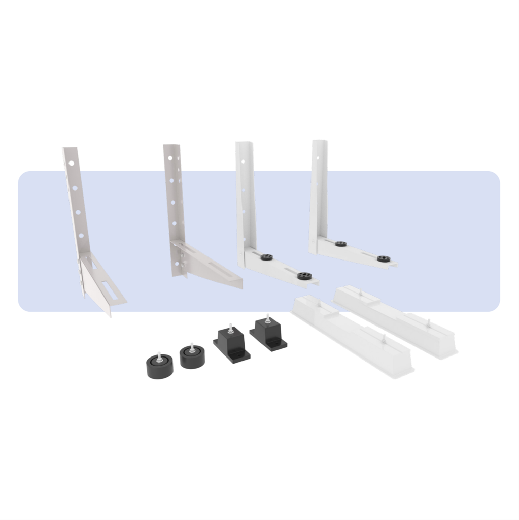 A/C Spare Parts / Mini split wall mounting brackets set