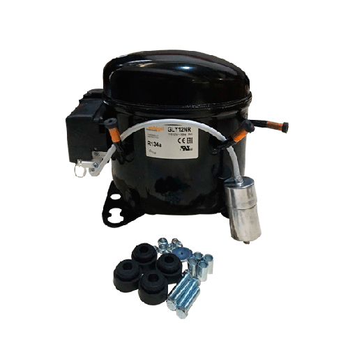 [14090009] Compressor 1/3+ HP 1.091 BTU/h R-134a 110V CSR LMBP CUBIGEL china GLY12NRb