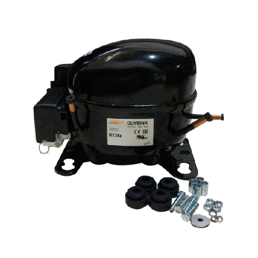 [14090008] Compressor 1/4+ HP 905 BTU/h R-134a 110V CSIR LMBP CUBIGEL China GUY80NRc